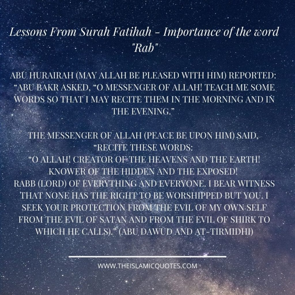 Surah Fatihah Summary 7 Beautiful Lessons From Surah Fatiha