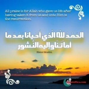 what islam says about life