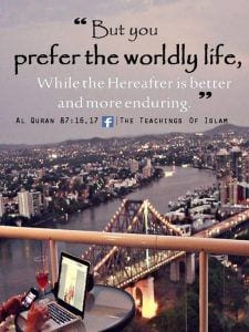 what islam says about life