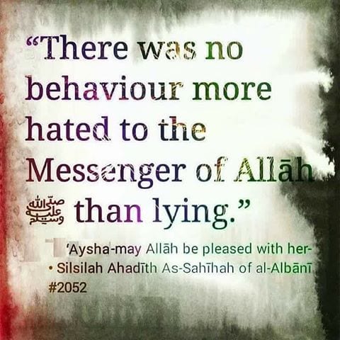 Islamic Quotes Liars