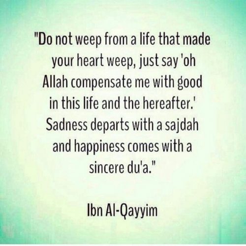 40 Islamic Quotes about Sadness & How Islam Deals with Sadness