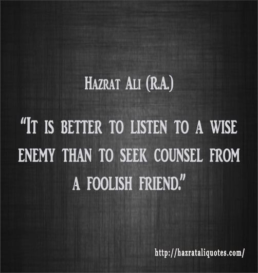 Hazrat Ali Quotes