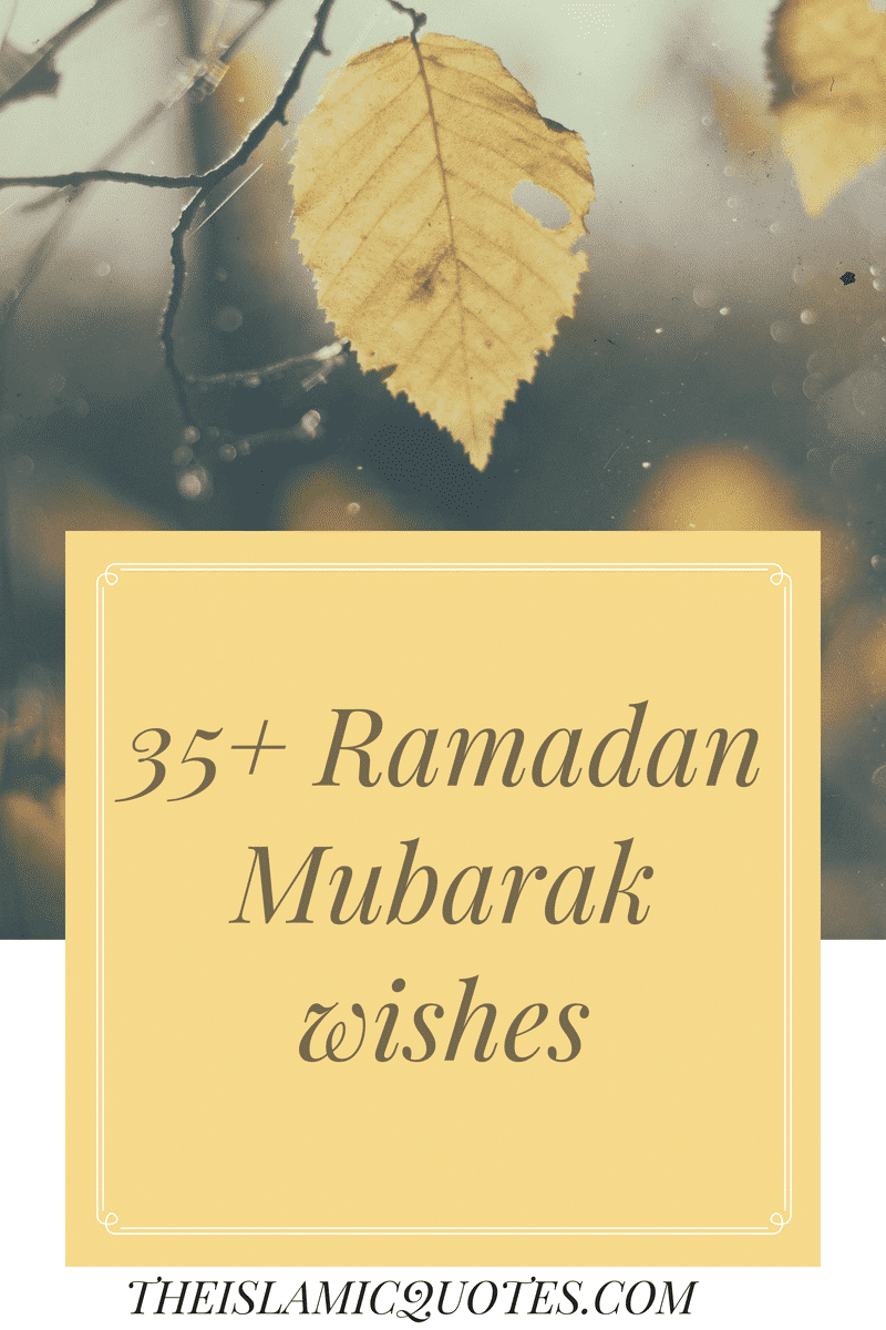 35+ Ramadan Mubarak Wishes In English With Images