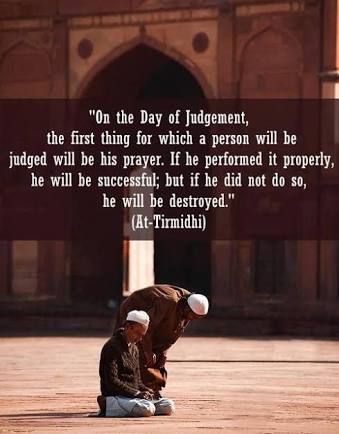 judgement judgment salah question believers