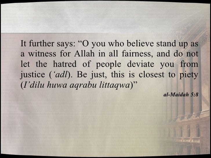 Justice in Islam-25 Inspirational Islamic Quotes on Justice