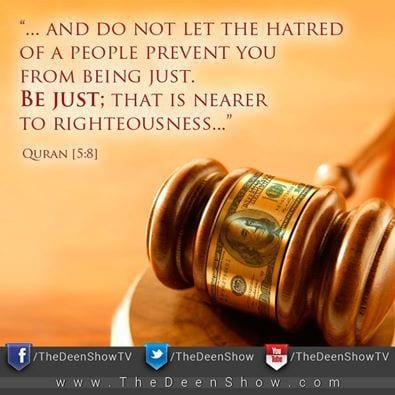 Justice in Islam-25 Inspirational Islamic Quotes on Justice