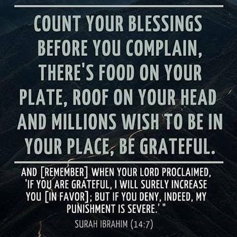 Gratitude Quotes - 23 Islamic Quotes About Being Grateful