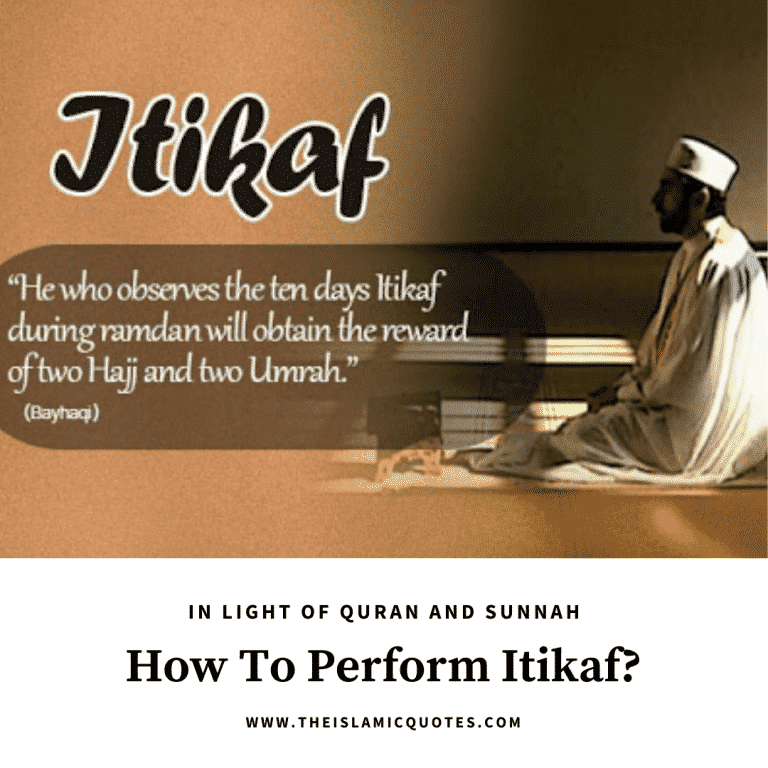 How To Perform Itikaf 7 Facts About Itikaf You Should Know