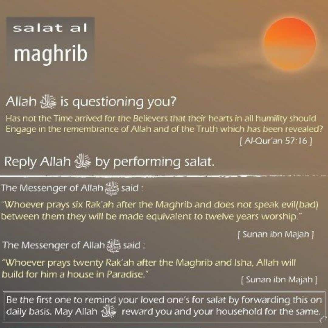 Maghrib Prayer Benefits & 10 Reasons To Never Miss It